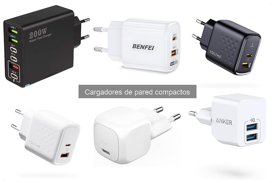 Cómo elegir el mejor cargador de pared compacto para ti