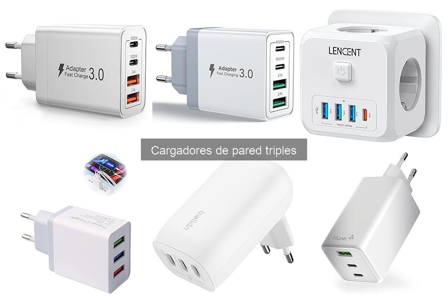 Cómo elegir el mejor cargador de pared triple para ti