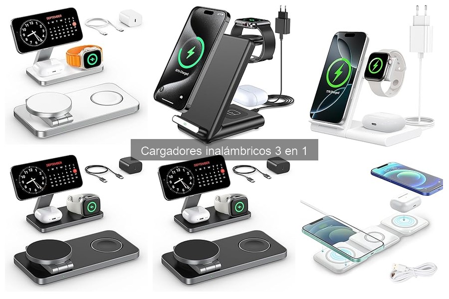 Cómo Elegir el Mejor Cargador Inalámbrico 3 en 1