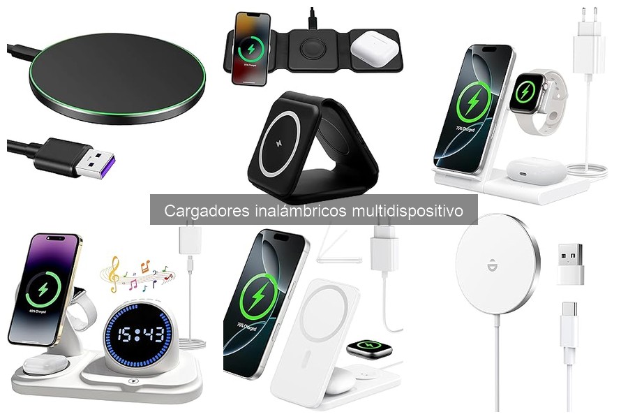 Cómo elegir el mejor cargador inalámbrico multidispositivo