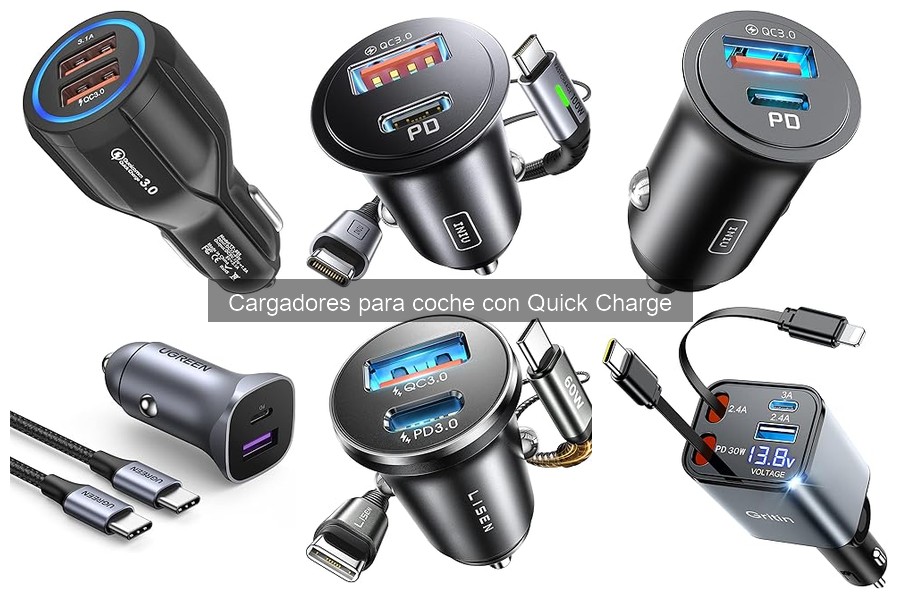 Cómo Elegir el Mejor Cargador para Coche con Quick Charge