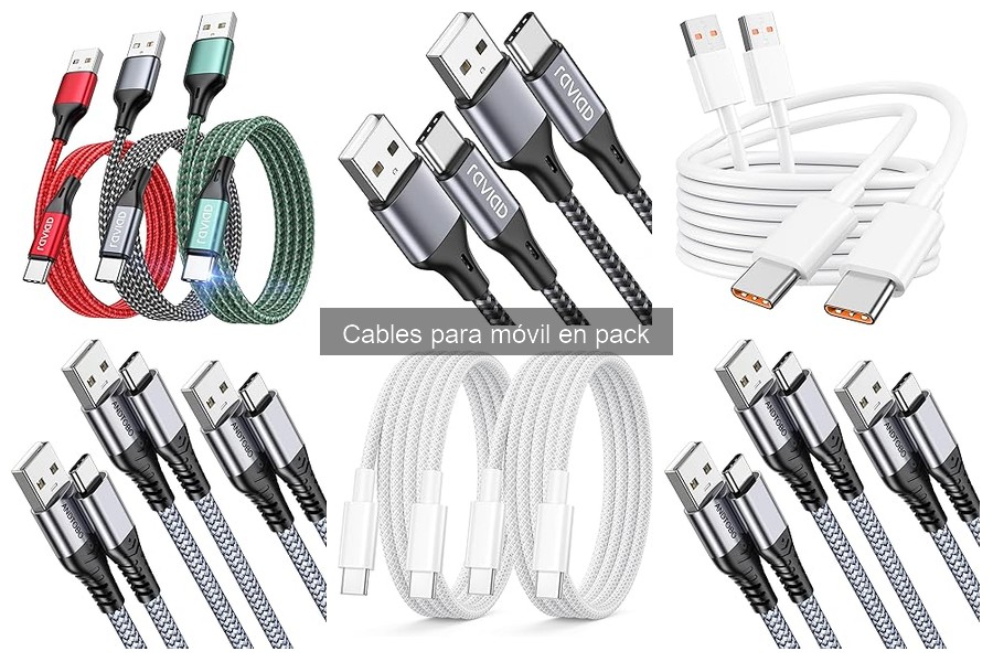 Cómo elegir el mejor pack de cables para móvil