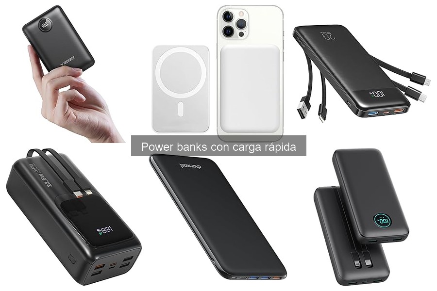 Cómo elegir el mejor power bank con carga rápida