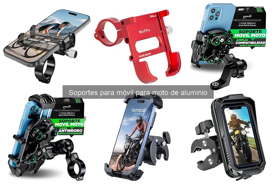 Cómo elegir el mejor soporte de aluminio para móvil en moto