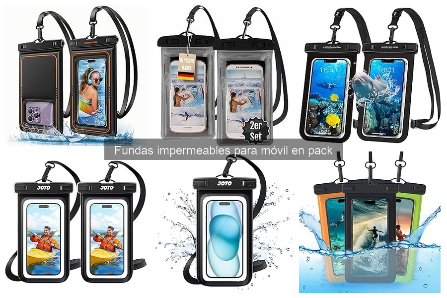 Cómo elegir la funda impermeable perfecta para tu móvil