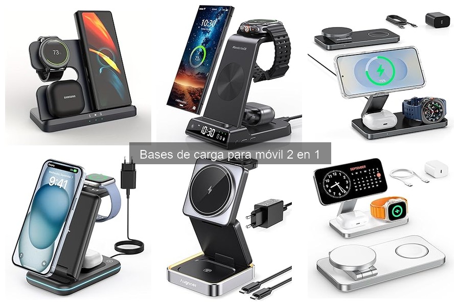 Cómo elegir la mejor base de carga 2 en 1 para móvil