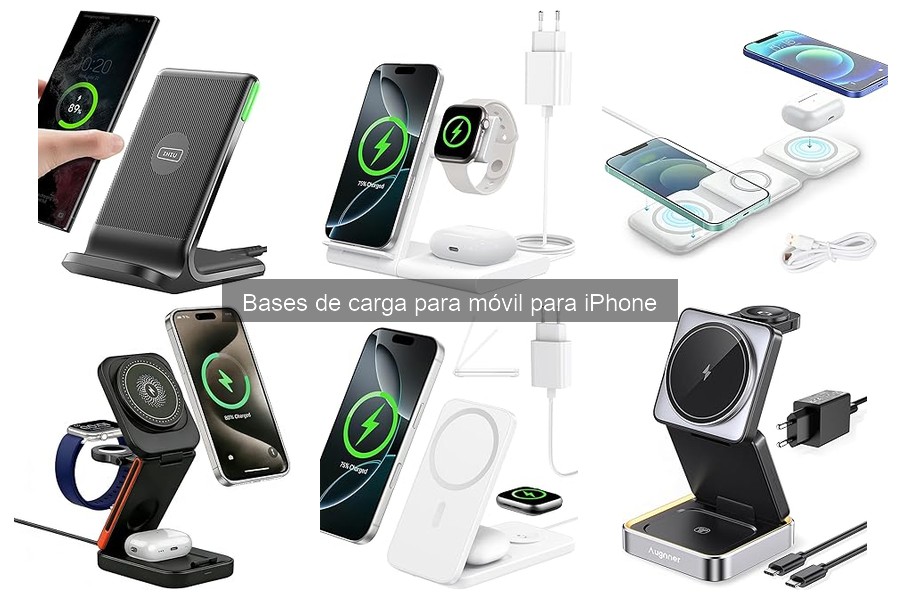 Cómo elegir la mejor base de carga para iPhone