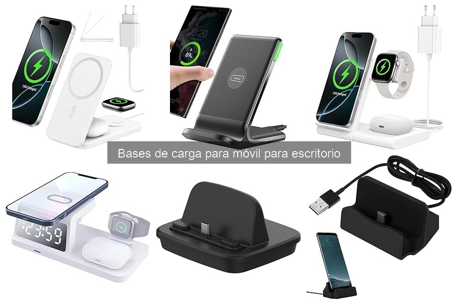 Cómo elegir la mejor base de carga para móvil de escritorio