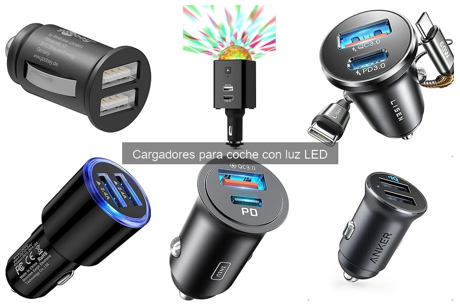Cómo elegir un cargador de coche con luz LED para viajes largos