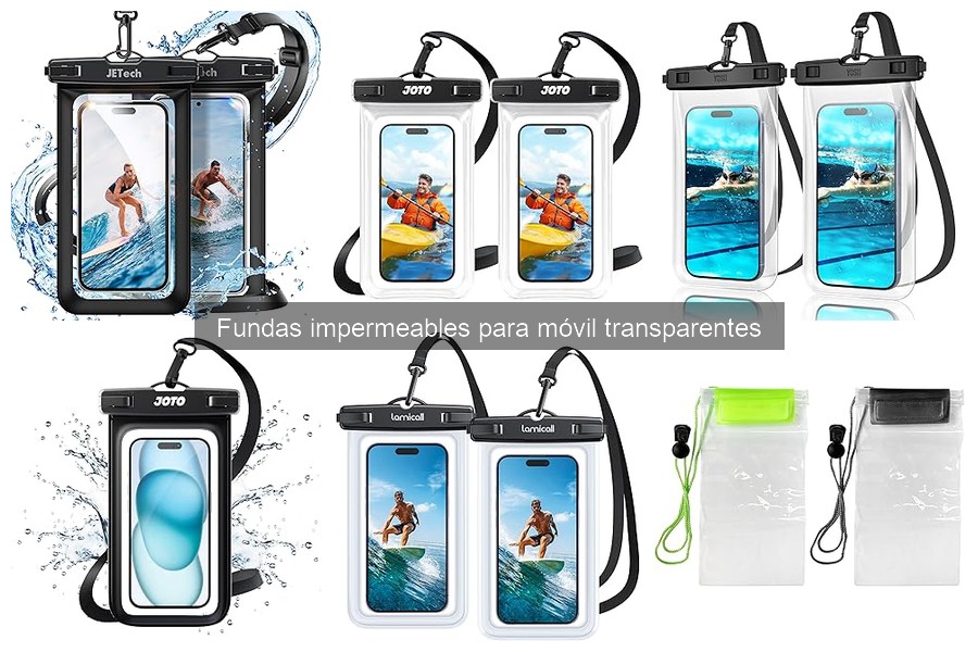 Cómo instalar correctamente una funda impermeable para móvil