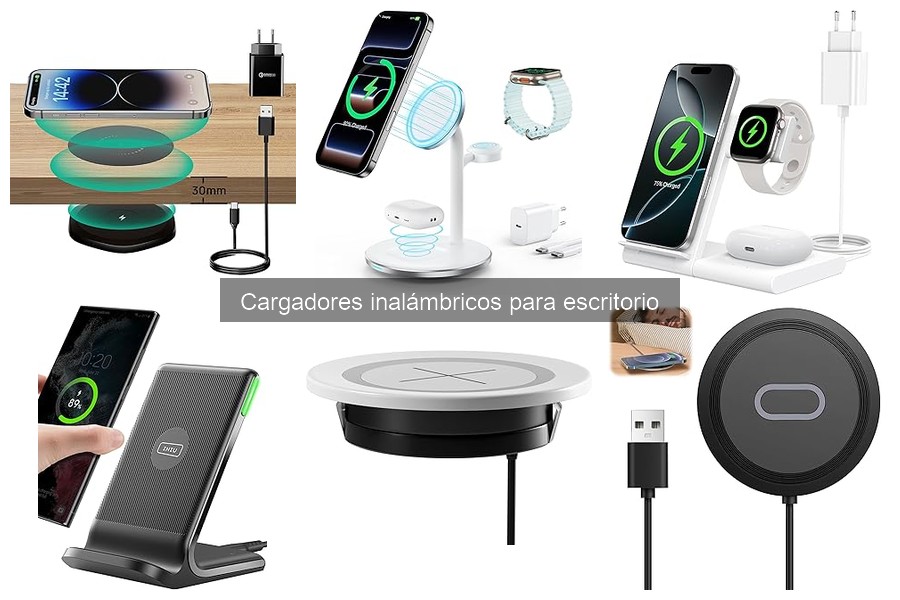 Cómo instalar un cargador inalámbrico para escritorio