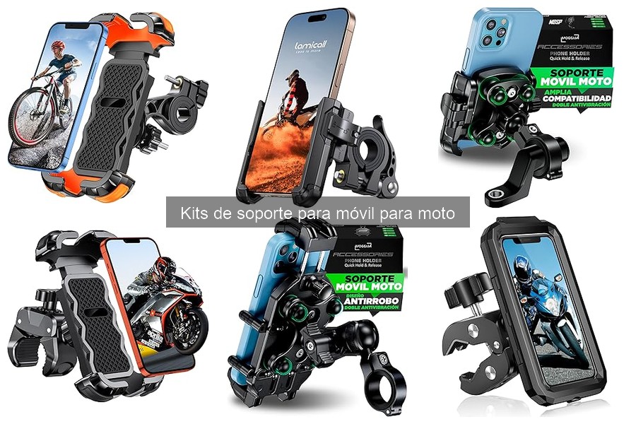 Cómo instalar un kit de soporte para móvil en tu moto