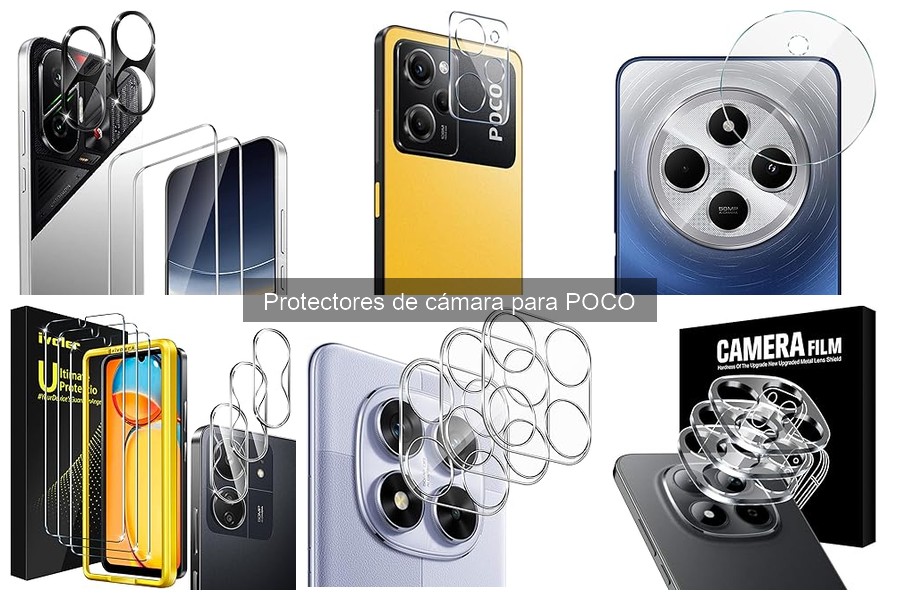 Cómo instalar un protector de cámara en tu POCO fácilmente