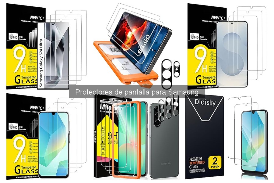 Cómo instalar un protector de pantalla en tu Samsung