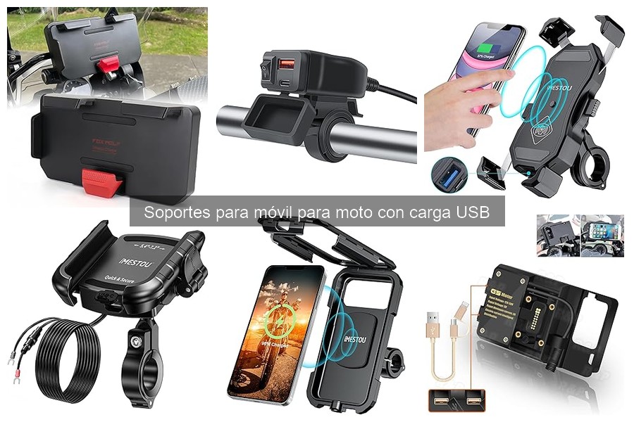 Cómo instalar un soporte para móvil en moto con carga USB