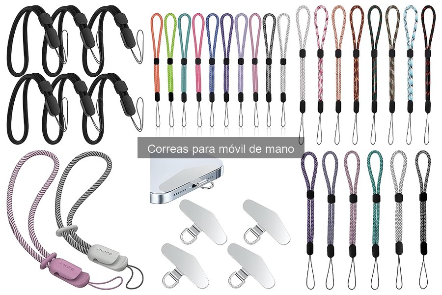 Cómo instalar una correa para móvil de mano correctamente