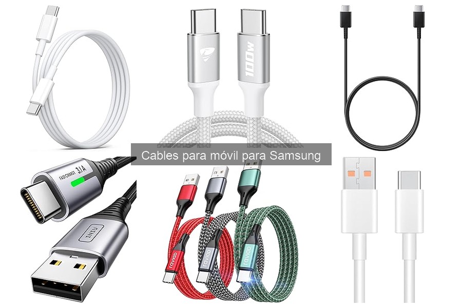 Cómo instalar y usar correctamente cables USB-C en Samsung