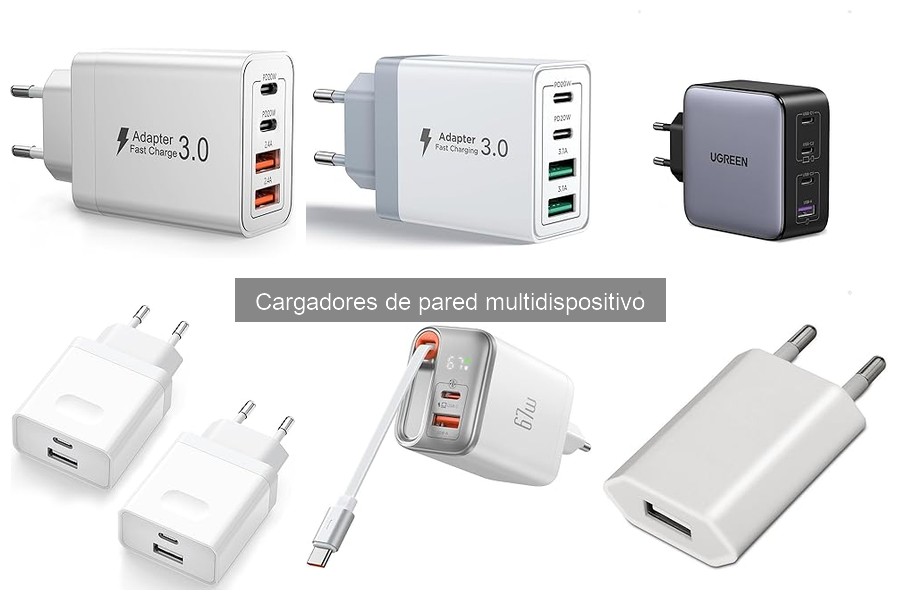 Cómo instalar y usar un cargador de pared multidispositivo