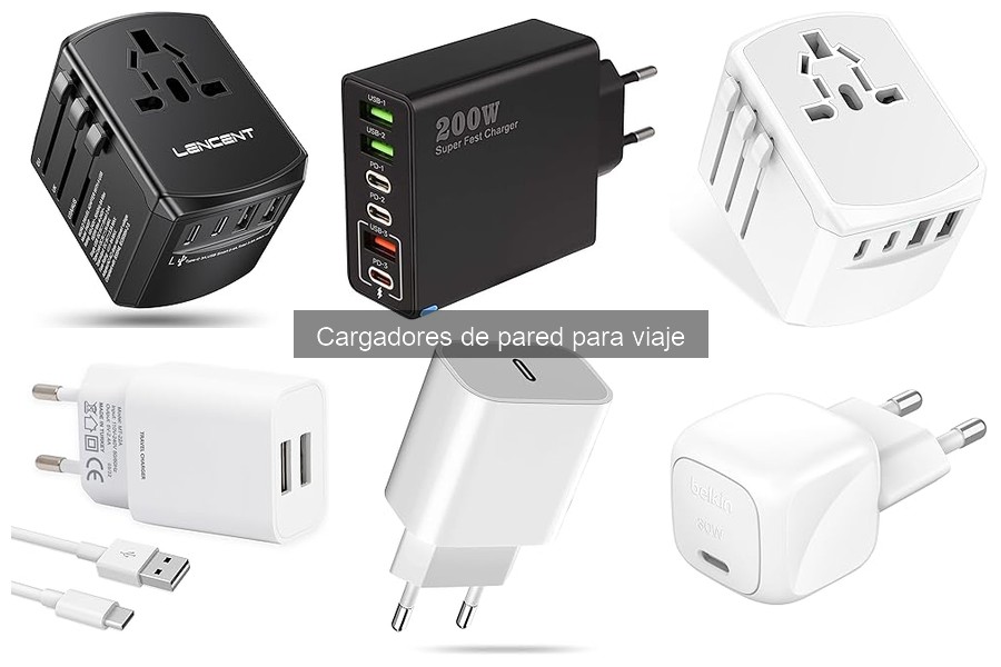 Cómo instalar y usar un cargador de pared para viaje