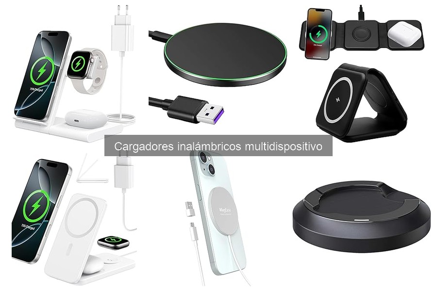 Cómo instalar y usar un cargador inalámbrico multidispositivo