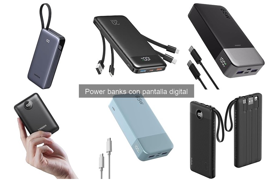 Cómo leer la pantalla de un power bank digital correctamente