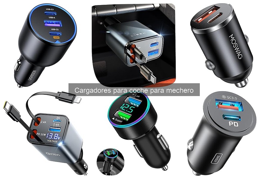 Cómo mantener cargadores para coche de mechero en buen estado