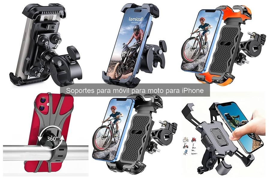Cómo mantener tu soporte para móvil en moto (iPhone)