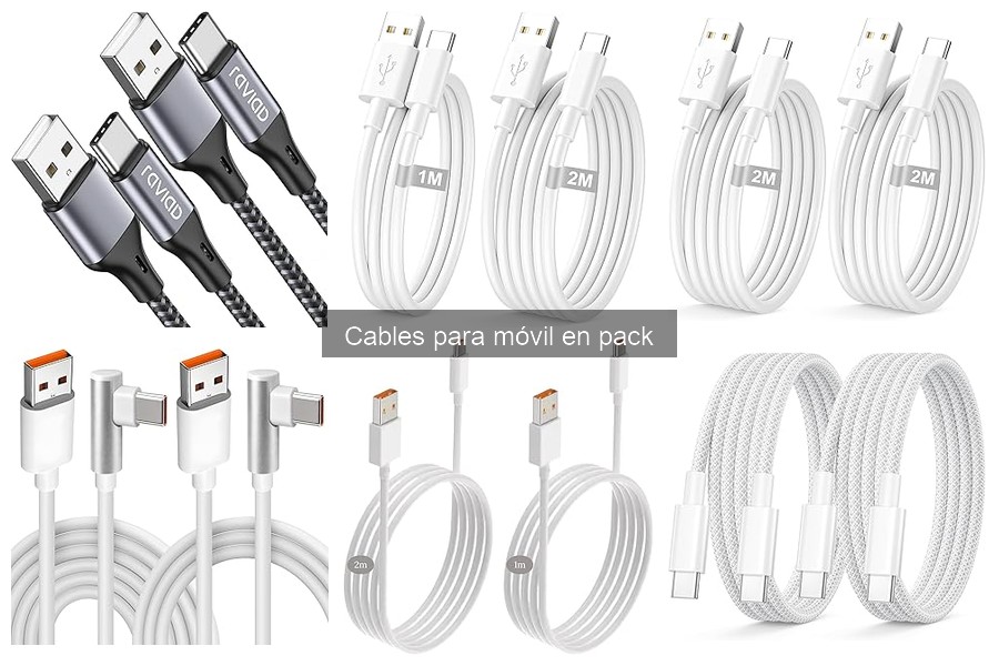 Cómo organizar y almacenar cables para móvil en pack