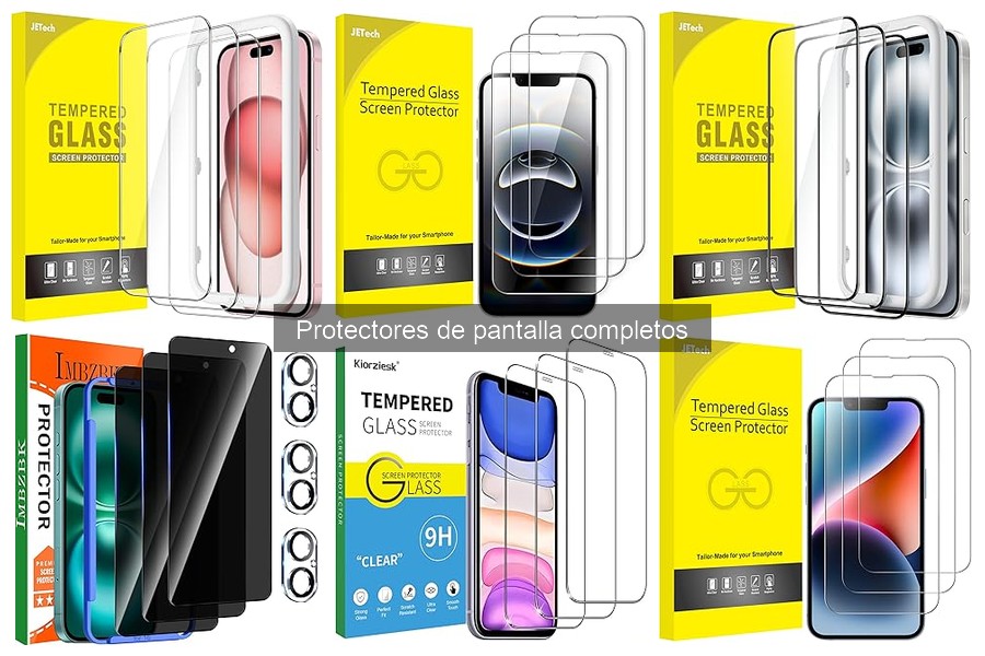 ** Cómo solucionar burbujas en protectores de pantalla completos