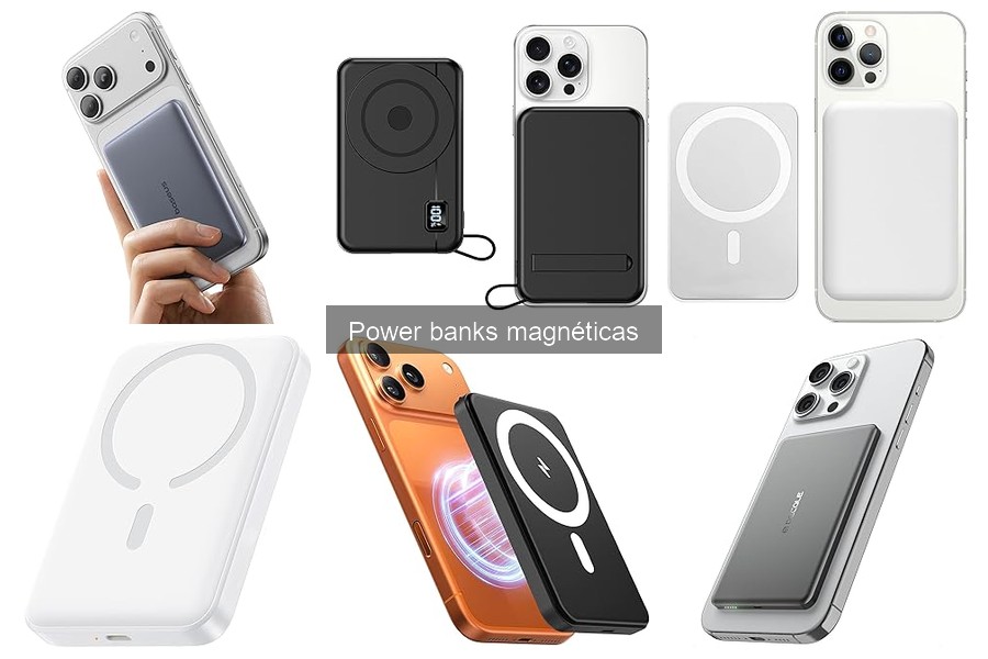 Cómo usar correctamente una power bank magnética
