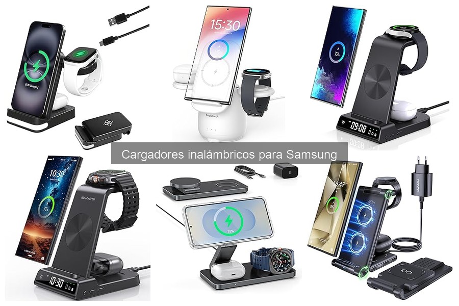 Cómo usar un cargador inalámbrico con tu Samsung