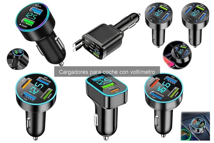 Cómo usar un cargador para coche con voltímetro en tu día a día