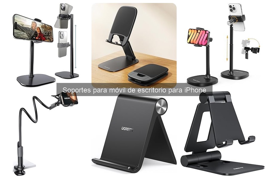 Cómo usar un soporte para móvil de escritorio correctamente