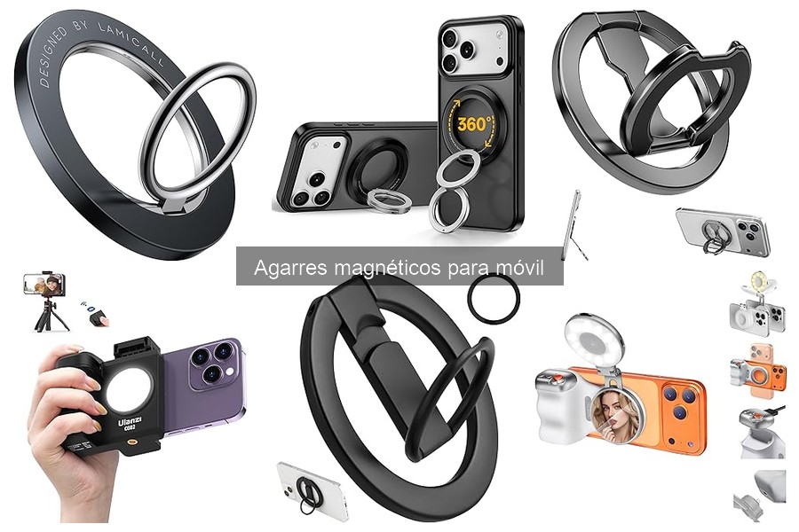Comparativa: Agarres Magnéticos vs Soportes para Móvil