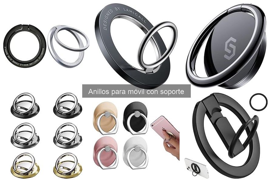 Comparativa Anillos para Móvil vs. Otros Soportes