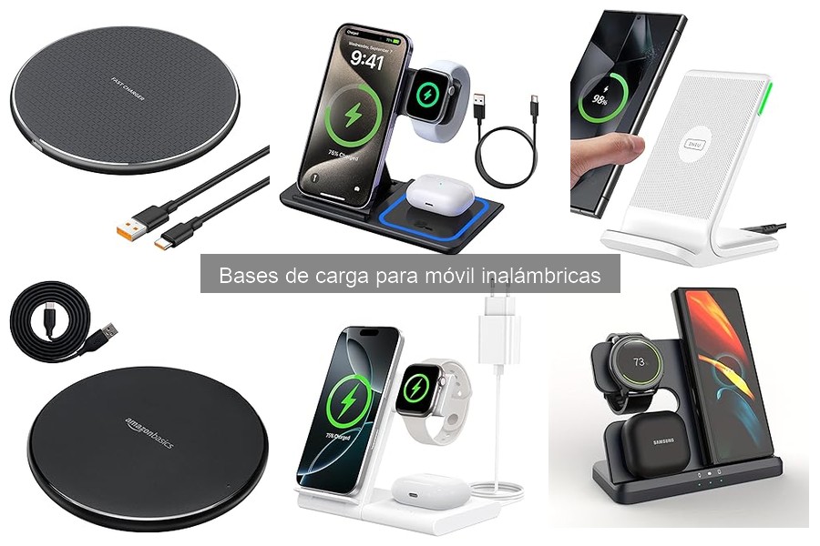 Comparativa: Bases de Carga Inalámbricas vs. Cargadores por Cable