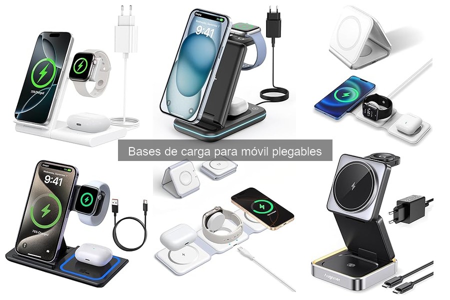 Comparativa: Bases de carga plegables vs. tradicionales