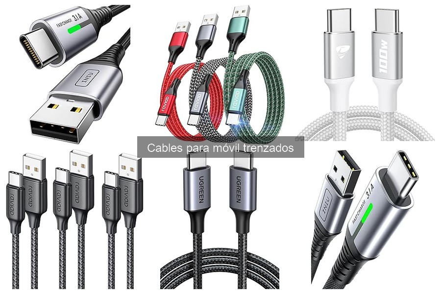 Comparativa: Cables trenzados vs cables de plástico para móvil
