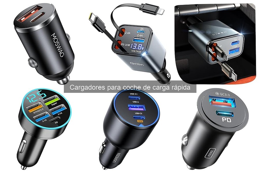 Comparativa: Cargadores de Coche Rápidos vs Estándar