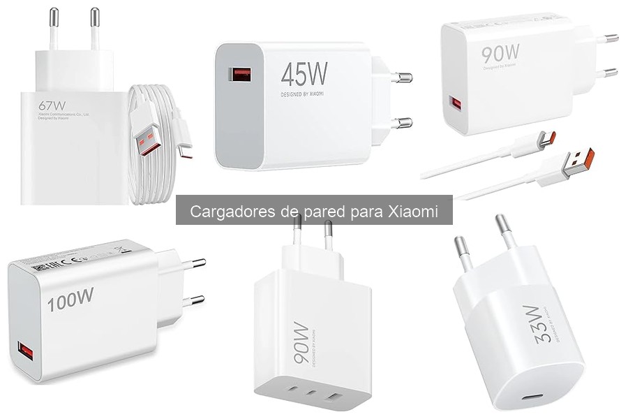 Comparativa Cargadores de Pared Originales vs Genéricos para Xiaomi