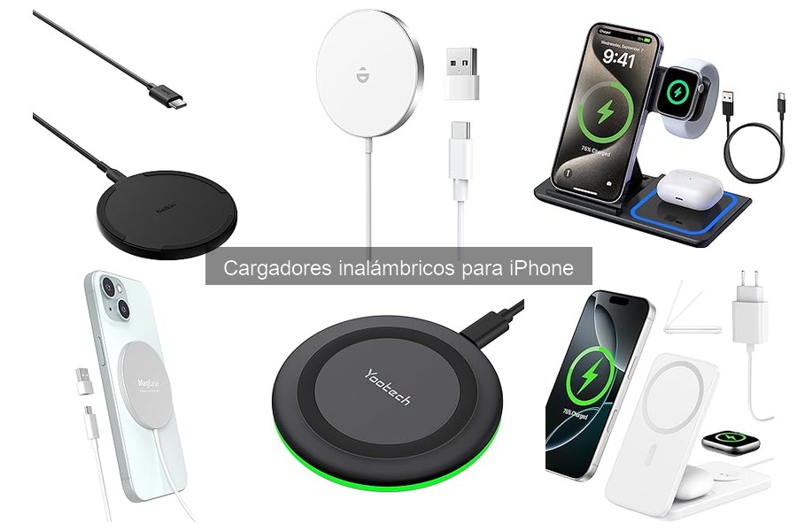Comparativa: Cargadores inalámbricos vs. con cable para iPhone