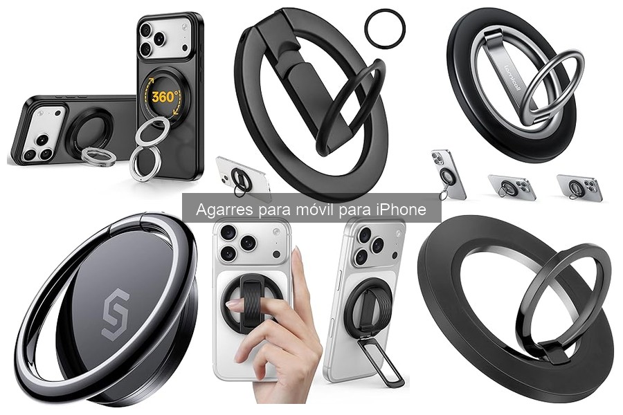 Comparativa de Agarres para iPhone y Otros Dispositivos