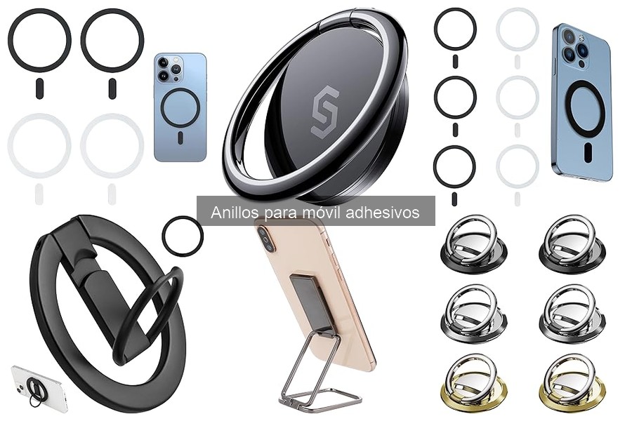 Comparativa de anillos adhesivos para móvil: Mejores marcas 2023