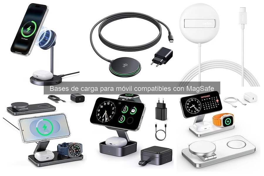 Comparativa de Bases de Carga MagSafe: Mejores Opciones 2023