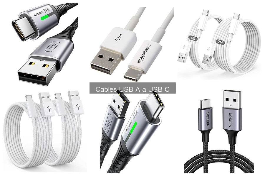 Comparativa de Cables USB A a USB C: INIU, UGREEN y Amazon Basics