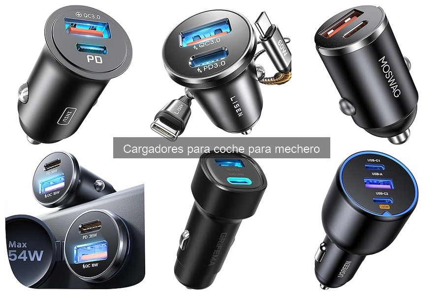 Comparativa de Cargadores de Coche vs. Cargadores de Pared