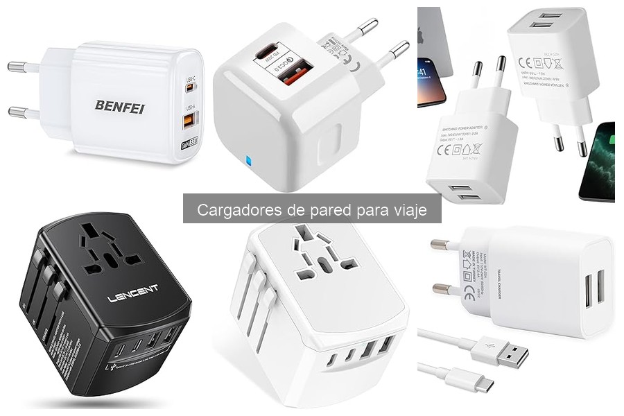 Comparativa de Cargadores de Pared para Viaje: Mejores Opciones