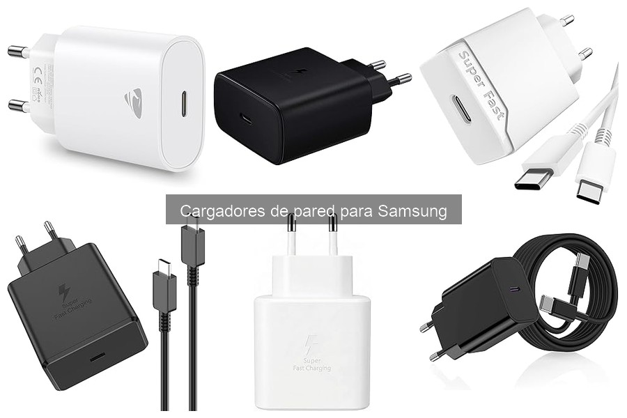 Comparativa de Cargadores de Pared Samsung vs Otras Marcas