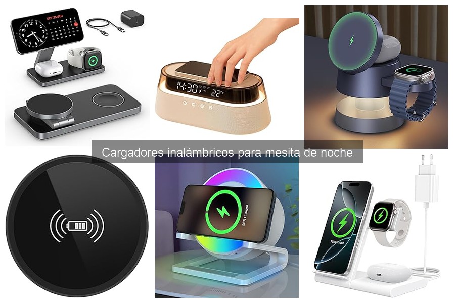 Comparativa de los Mejores Cargadores Inalámbricos para Noche