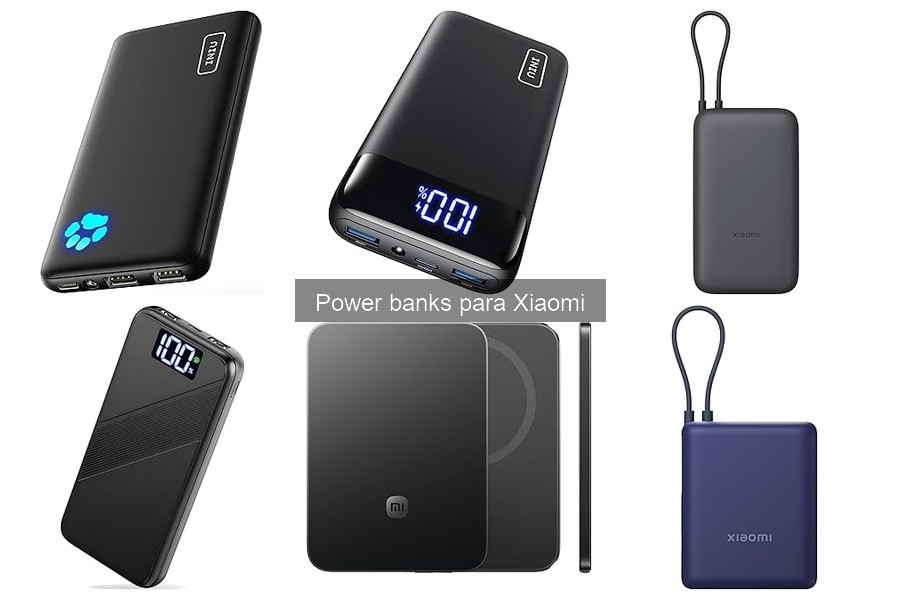 Comparativa de los Mejores Power Banks para Xiaomi